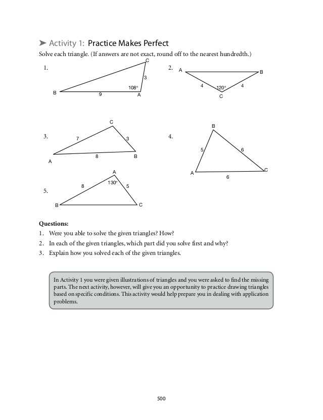 Law Of Sines Practice Worksheet Answers Also Worksheets 50 Re Mendations Law Sines and Cosines Worksheet