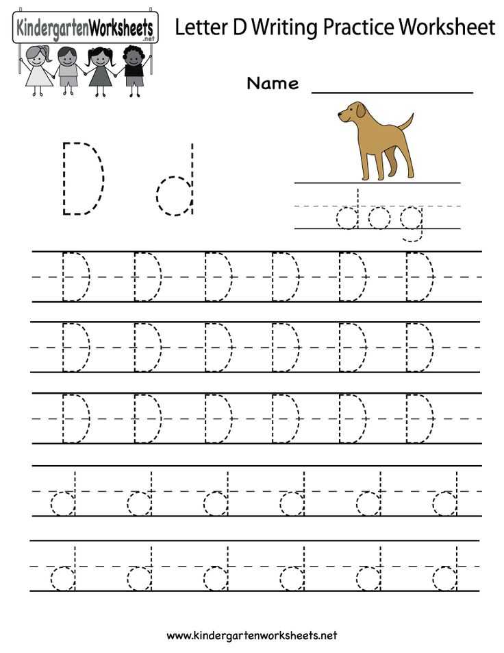 Letter D Preschool Worksheets as Well as 30 Best Writing Worksheets Images On Pinterest