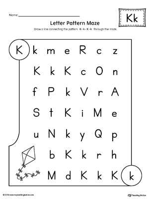 Letter K Worksheets for Kindergarten as Well as Letter K Practice Worksheet