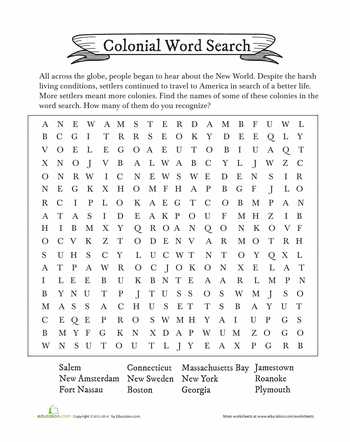 Life In the Colonies Worksheet Answers and Life In Colonial America Worksheet Worksheets for All
