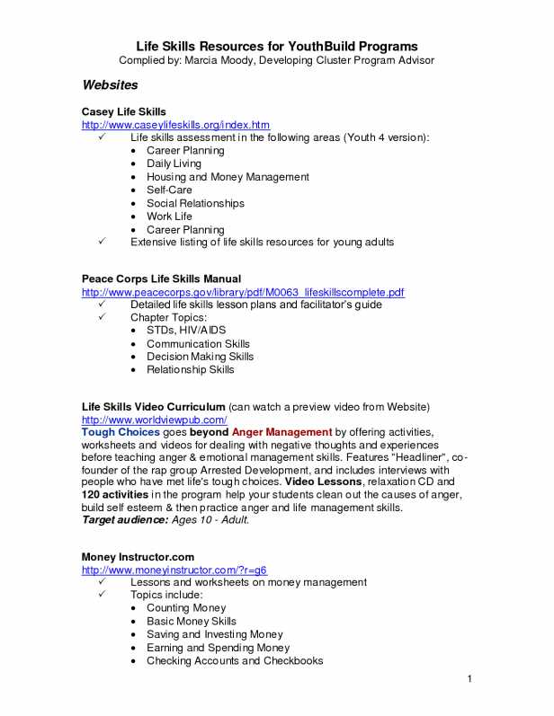 Life Skills Worksheets for Adults Pdf together with Kids Free Printable Life Skills Worksheets Life Skills Worksheets