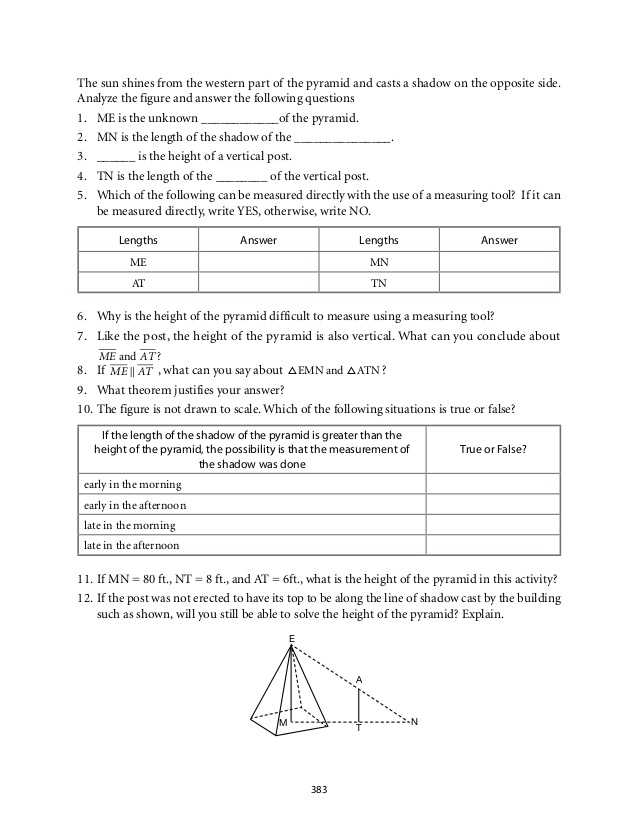 Light Me Up Math Worksheet Answers or Grade 9 Mathematics Module 6 Similarity