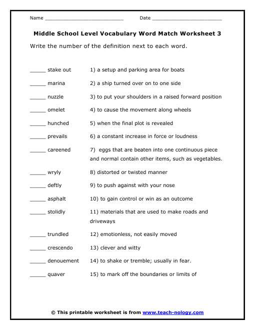 Like Kind Exchange Worksheet and Word Matching Worksheets Worksheets for All