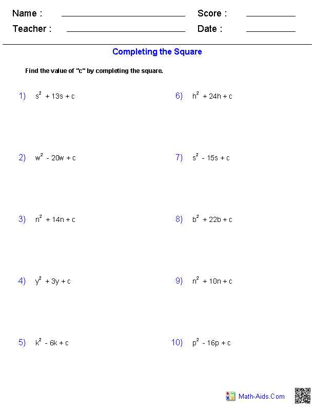 Linear Quadratic Systems Worksheet 1 together with Algebra 1 Worksheets