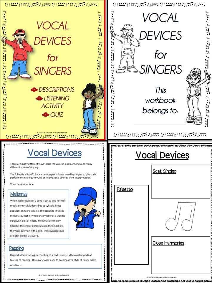 Listening Activity Worksheets Also Chorus Choir Research and Listening Activities