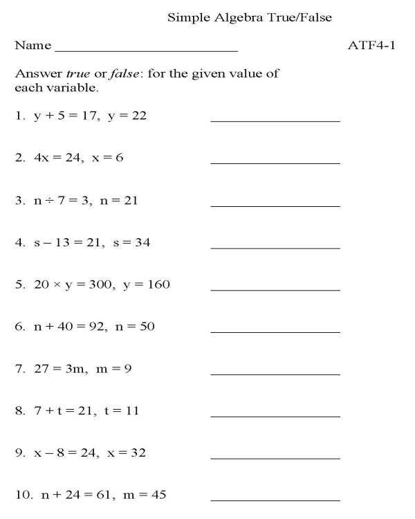 Literal Equations Worksheet Answer Key with Work and 9th Grade Math Worksheets with Answers Kidz Activities