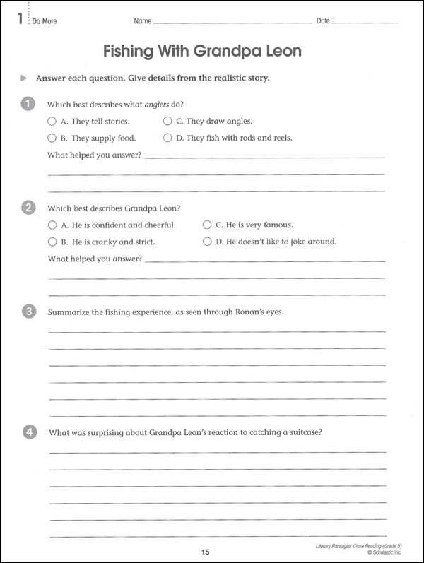 Literary Elements Review Worksheet together with Literary Passages Close Reading Grade 5 Details Rainbow