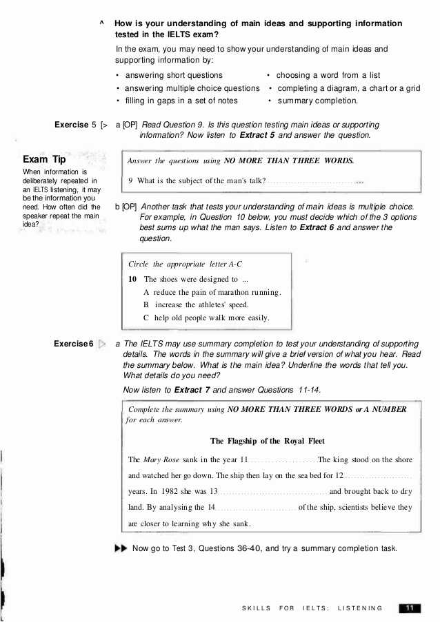 Main Idea Multiple Choice Worksheets Along with Main Idea Multiple Choice Worksheets Elegant Ielts Practice Test