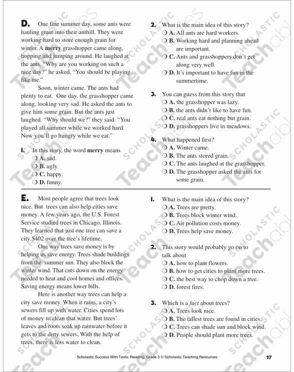 Main Idea Multiple Choice Worksheets together with Main Idea Multiple Choice Worksheets Awesome Choice Questions with