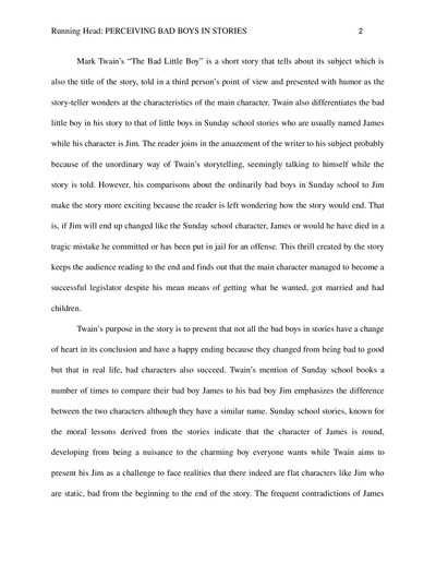 Mark Twain Worksheets Along with Essay On Mark Twain Mark Twain tom Sawyer Sample Essay Mla Annotated