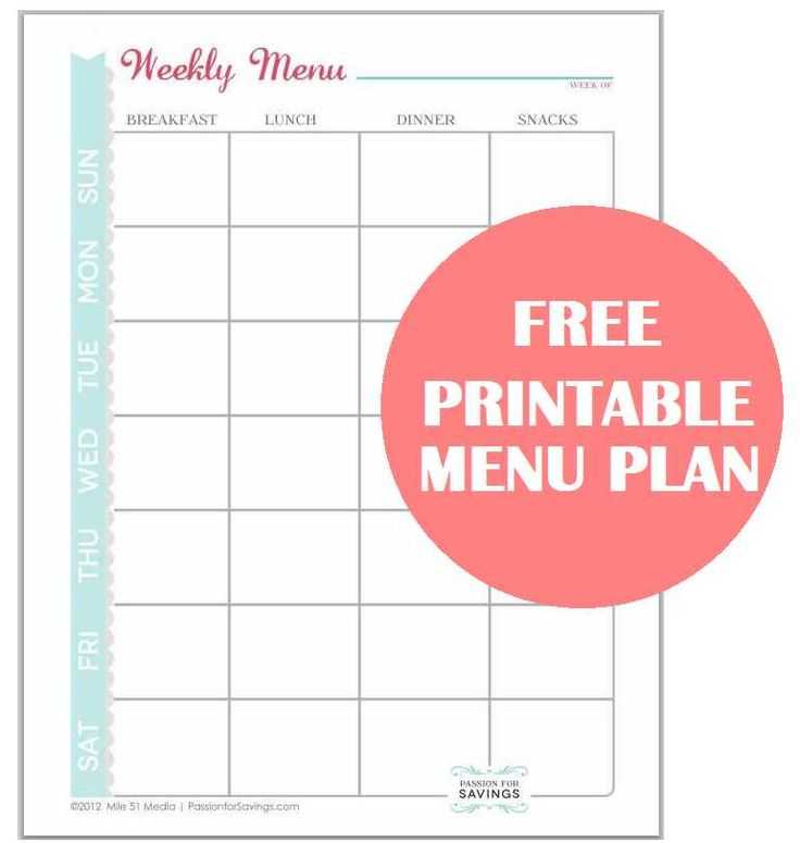 Meal Planning Worksheet as Well as 86 Best Free Printable Downloads Images On Pinterest