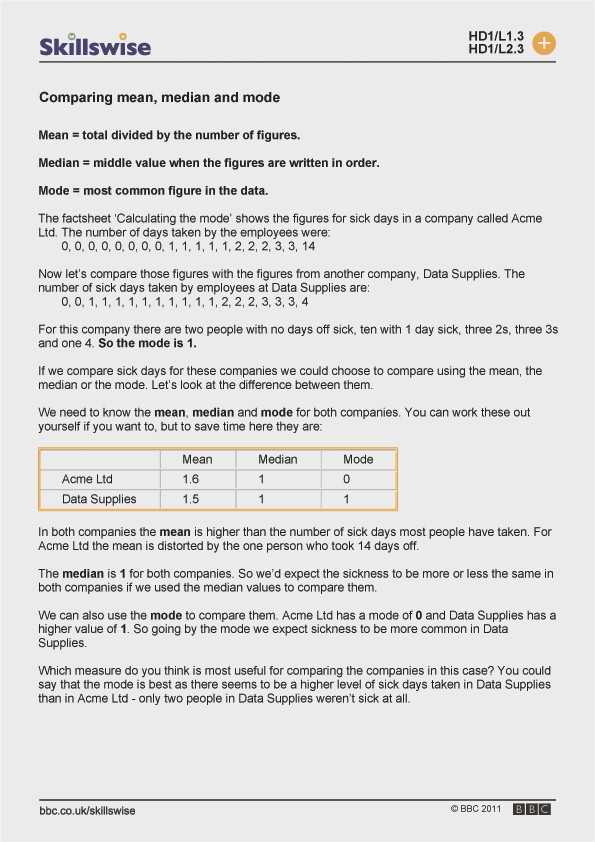 Mean Mode Median and Range Worksheet Answers Along with 31 Mean Median Mode Range Worksheet