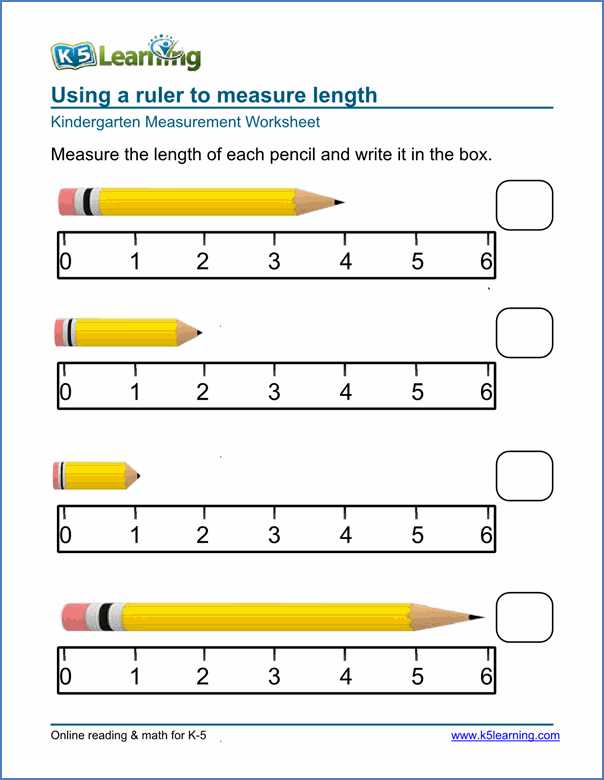 Measurement Conversion Worksheets and Free Length Worksheet for Kindergarten with Preschool Kindergarten