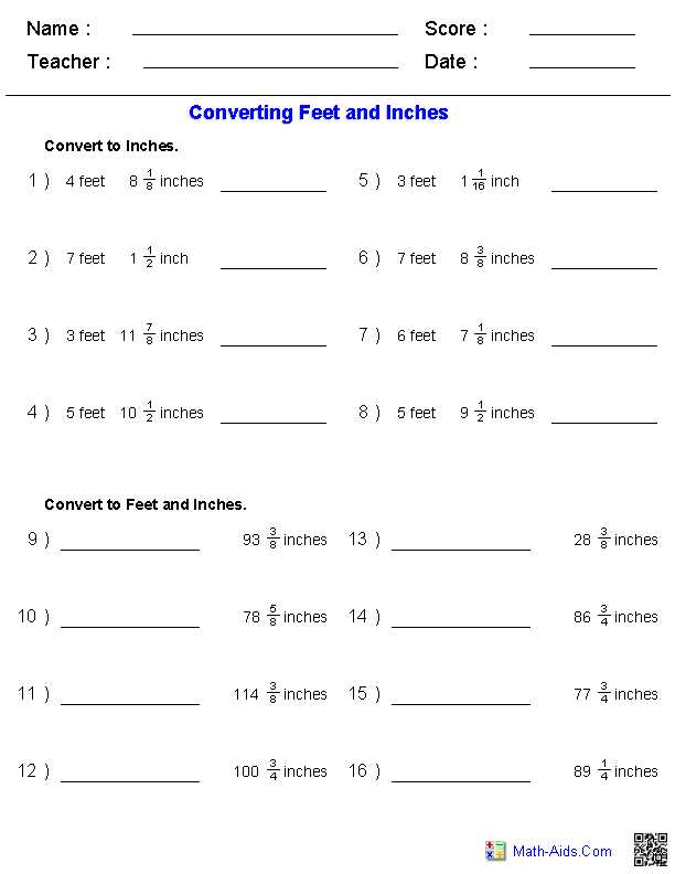 Measuring to the Nearest 1 4 Inch Worksheet Along with Math Measuring Worksheets the Converting Between U S Inches Feet