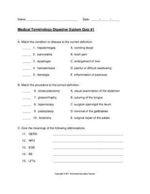 Medical Terminology Abbreviations Worksheet and 19 Best Medical Terminology Images On Pinterest