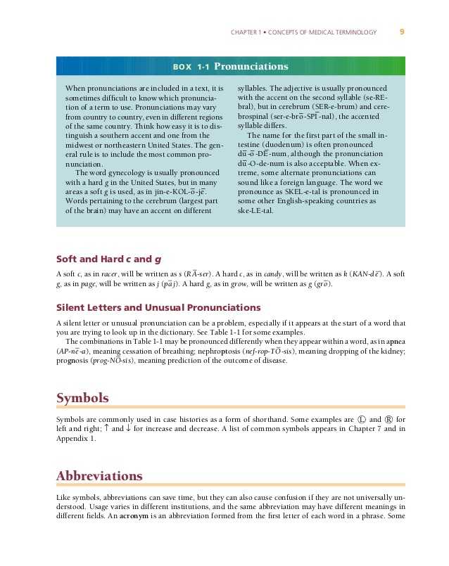 Medical Terminology Abbreviations Worksheet as Well as Medical Terminology An Illustrated Guide 4th Ed Gnv64