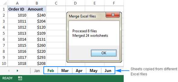 Merge Excel Worksheets Into One Master Worksheet and How to Merge Excel Files Into One