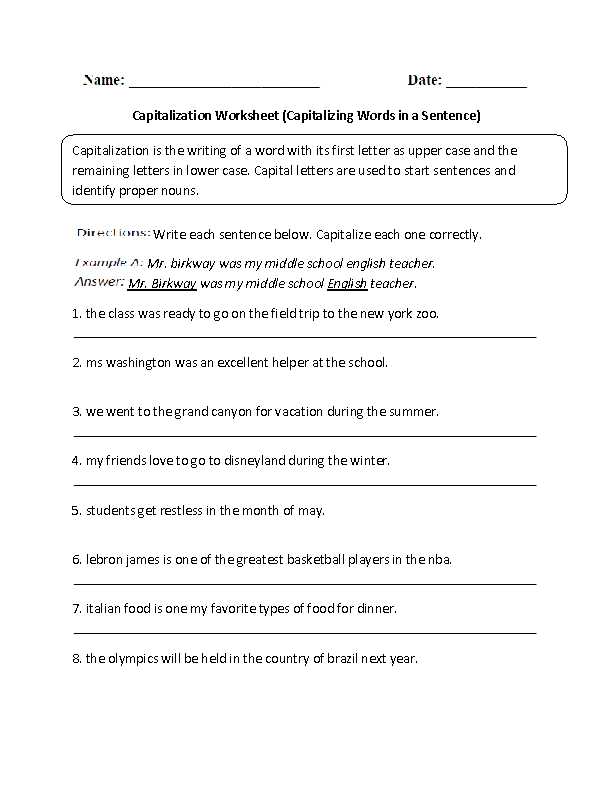 Middle School English Worksheets as Well as Middle School Grammar Worksheets with Answers Worksheets for All