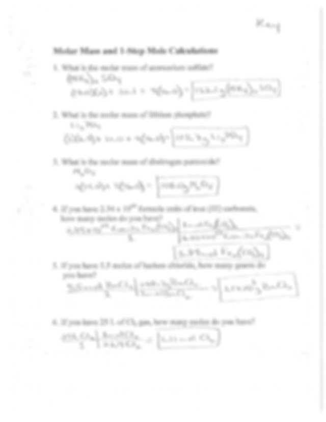 Molar Mass Chem Worksheet 11 2 Answer Key together with Molar Mass Chem Worksheet 11 2 Answer Key New 12u Chemistry with Mrs