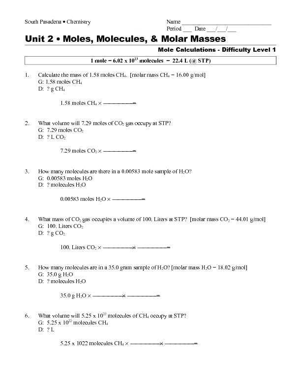 Mole Conversion Worksheet with Answers together with Mole Conversion Worksheet Plus Worksheet E Mass Conversions Teacher