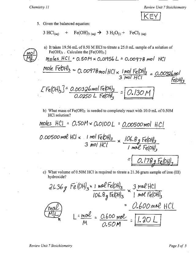 Moles Worksheet Answers Also Mole Calculations In Chemical Equations Wallpapers 45 Inspirational