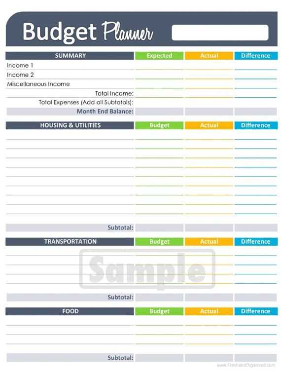 Money Management Worksheets with Simple Bud Planner Worksheet Editable Personal Finance