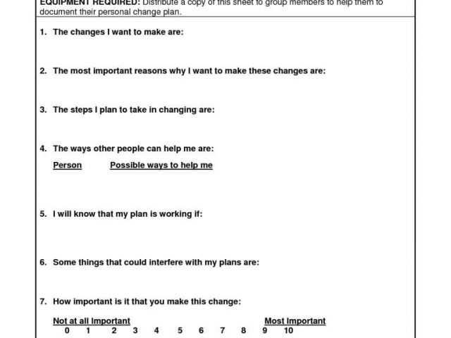 Motivational Interviewing Worksheets with Will Planning Worksheet with Image Result for Motivational