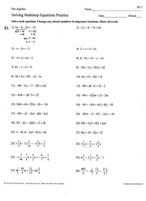 Multi Step Equations Worksheet or Best solving Multi Step Equations Worksheet Inspirational Multi