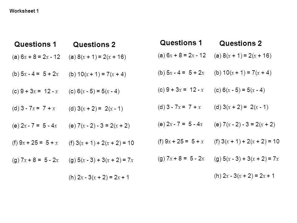 Multi Step Equations Worksheet Variables On Both Sides Also Best solving Equations with Variables Both Sides Worksheet