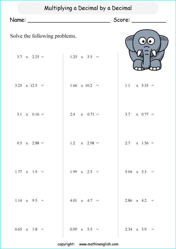 Multiplying Decimals by Decimals Worksheet together with Agreeable Esl Math Worksheets for Grade 1 with Additional Multiply