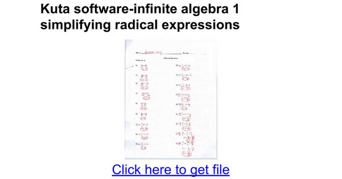 Multiplying Radical Expressions Worksheet Answers together with Unique Dividing Polynomials Worksheet Fresh Kuta software Infinite