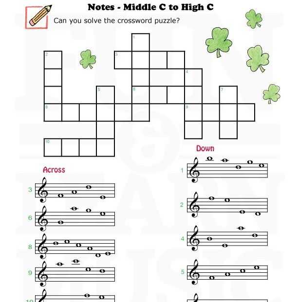 Music Worksheets for Kids and 93 Best Classroom Worksheets Images On Pinterest