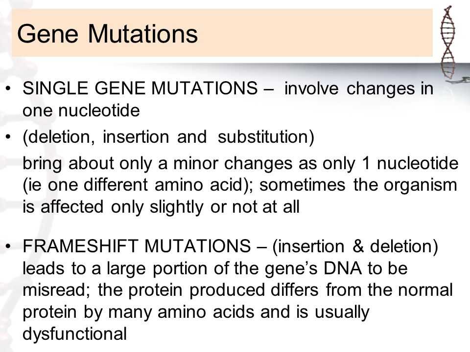 Mutations Worksheet Deletion Insertion and Substitution as Well as 1 What are Genetic Disorders Caused by Ppt Video Online