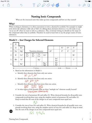 Naming Ionic Compounds Worksheet Pogil Along with Worksheets 46 Inspirational Binary Ionic Pounds Worksheet Full Hd