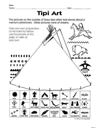 Native American Worksheets with 103 Best Indians Images On Pinterest