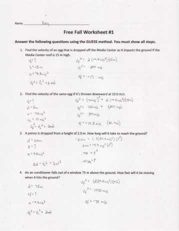 Net force and Acceleration Worksheet Answers and Worksheet