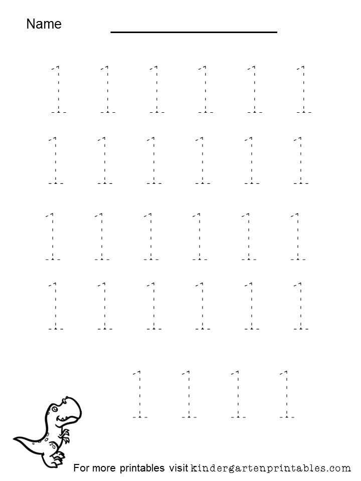 Number 4 Worksheets or Tracing Numbers 1 to 5 Worksheet for Preschool Tracing Numbers 1 to