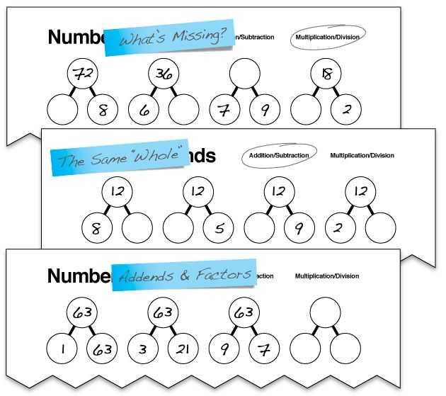 Number Bonds Worksheets as Well as Number Bonds Math Facts Families Chart and Worksheet