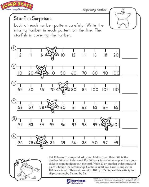 Number Sequence Worksheets Also 25 Best Skip Counting Number Line Math Images On Pinterest