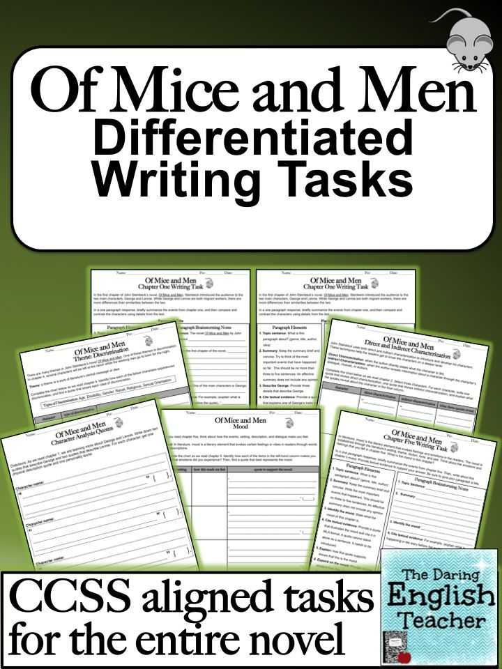 Of Mice and Men Worksheets as Well as 59 Best Mice and Men Images On Pinterest