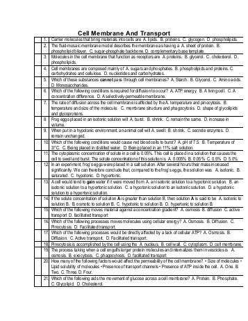 Osmosis and tonicity Worksheet Also Worksheets 48 Awesome Diffusion and Osmosis Worksheet Answers Full