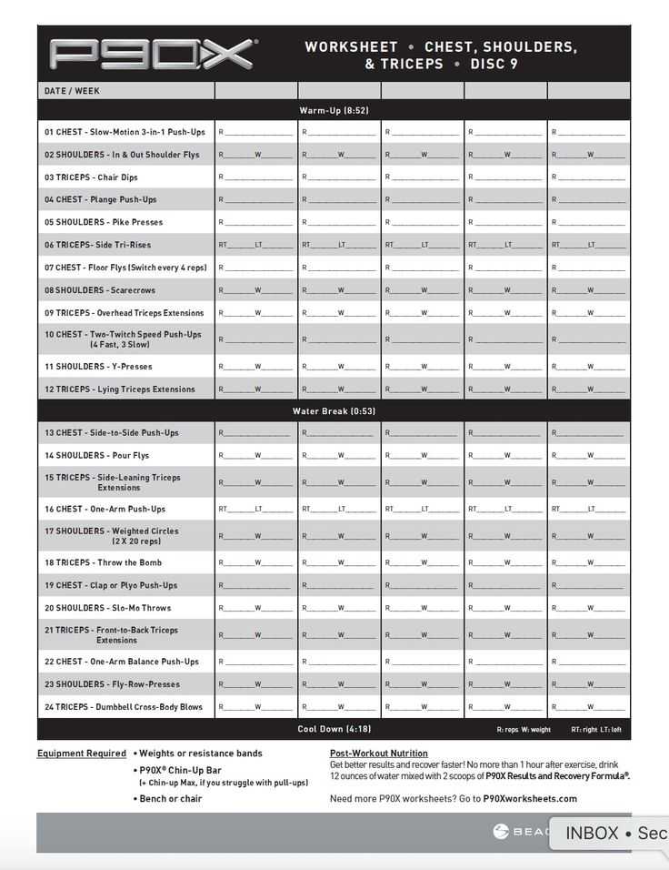 P90x Legs and Back Worksheet Also 37 Best Fitness Images On Pinterest