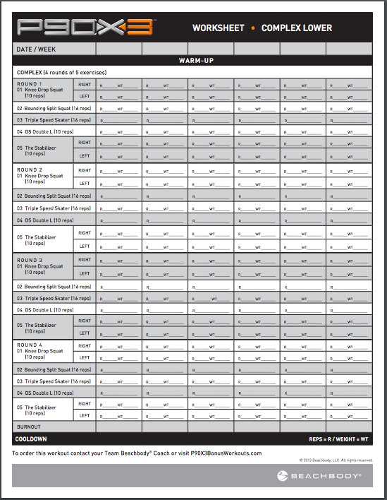 P90x Shoulders and Arms Worksheet with Worksheets 42 New P90x Worksheets Full Hd Wallpaper P90x