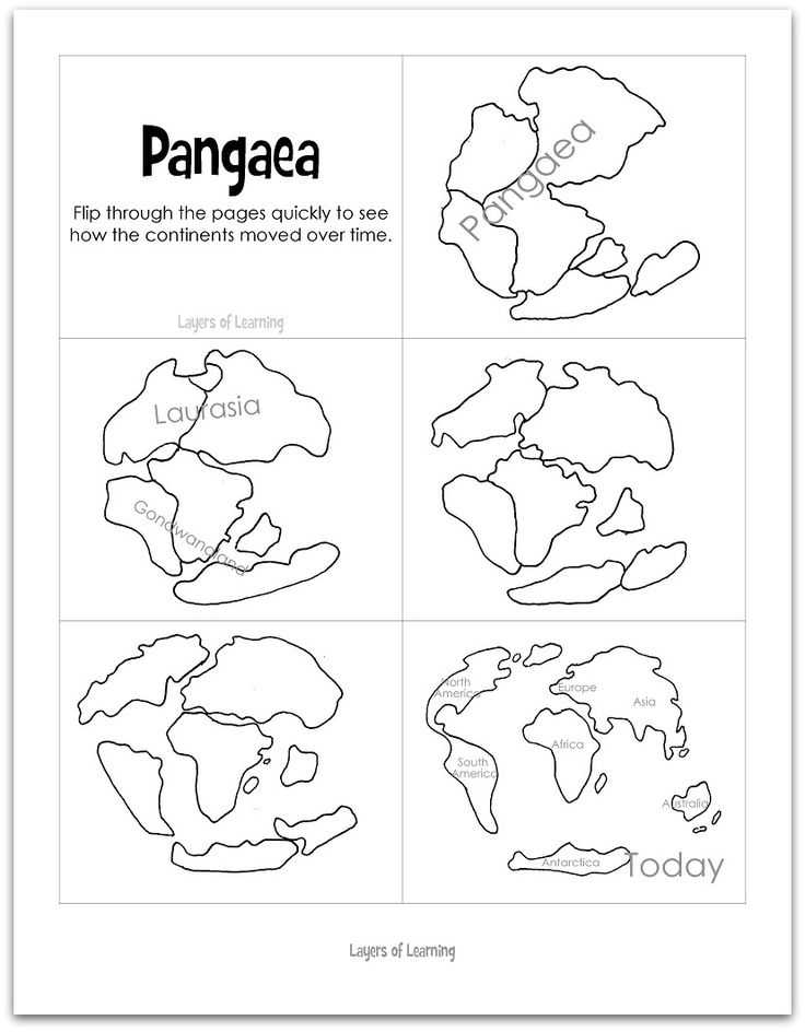Pangea Worksheet Answers Also 542 Best Eaâth Teaching Geography & Geology Images On Pinterest