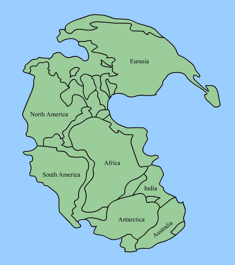 Pangea Worksheet Answers and Continental Drift Layers Of Learning