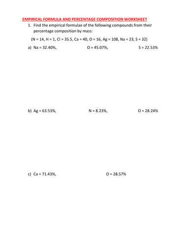 Percent Composition Worksheet and who Can Help Me to Pick An Argumentative Essay topic Percentage