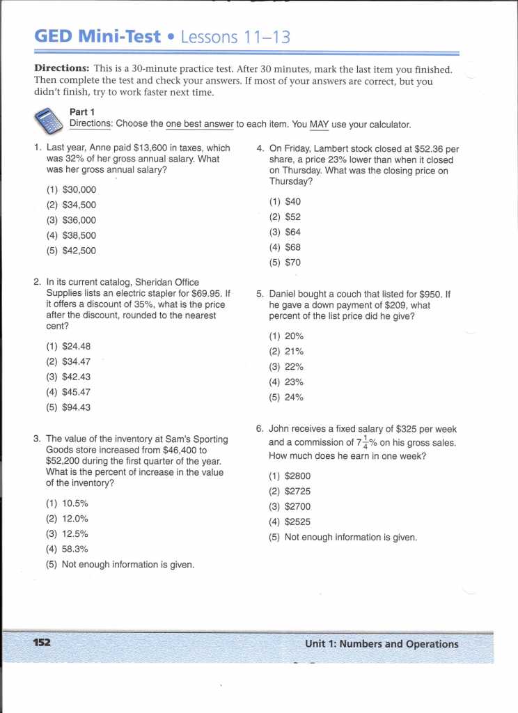 Percent Increase and Decrease Word Problems Worksheet Also Kindergarten Cahsee Practice Problems 17 19 Video Khan Academy Ged