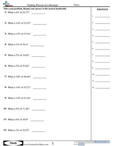 Percent Increase and Decrease Word Problems Worksheet as Well as Percent Of A Number Worksheet Guvecurid