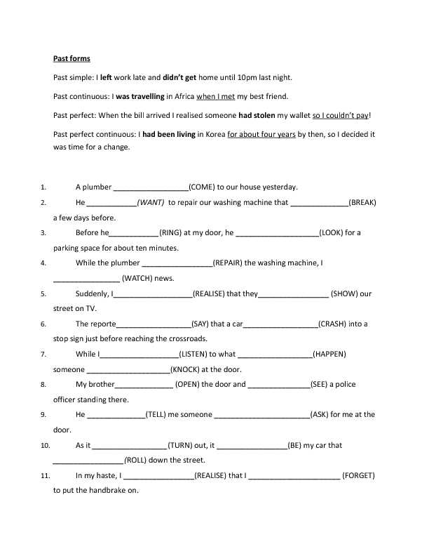 Perfect Verb Tense Worksheet together with Past Present Future Tense Verb Worksheet Worksheets for All