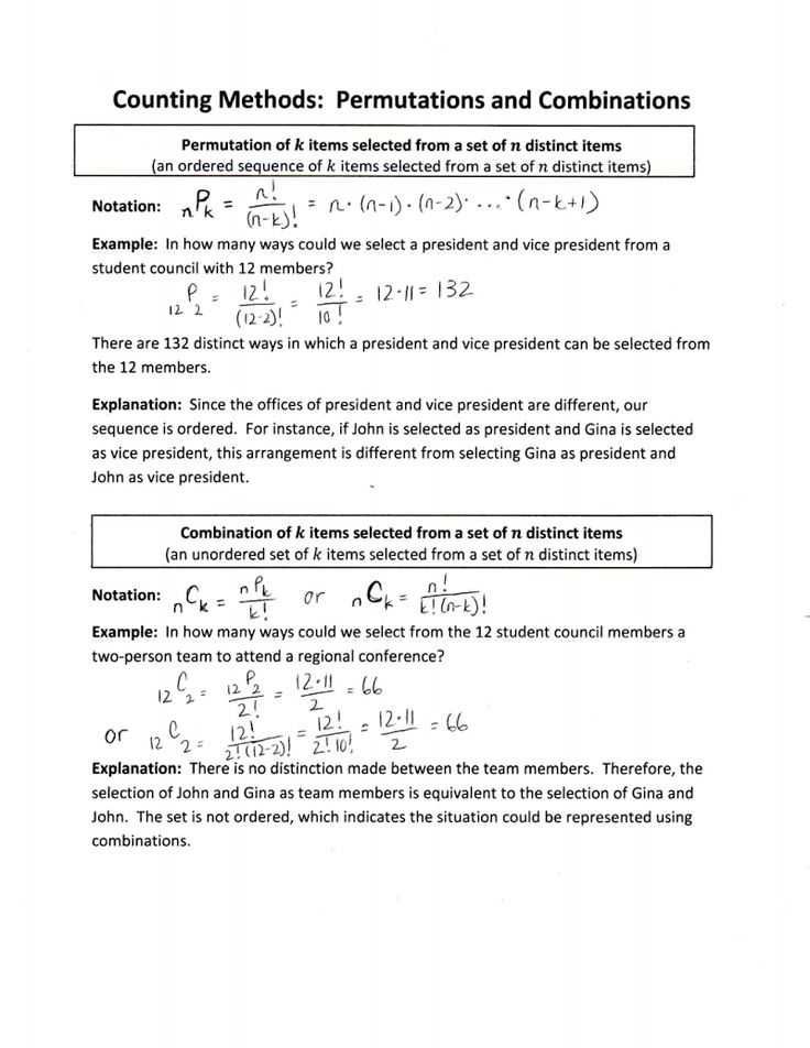 Permutations and Combinations Worksheet Answers with Lovely Permutations and Binations Worksheet Best Statistics